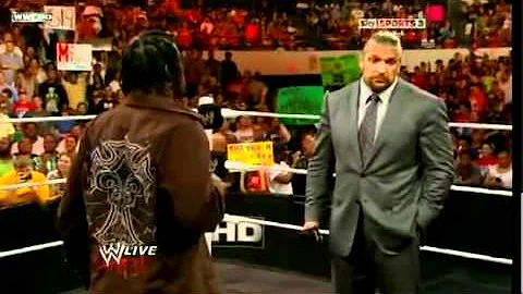 triple h and r truth funny moment