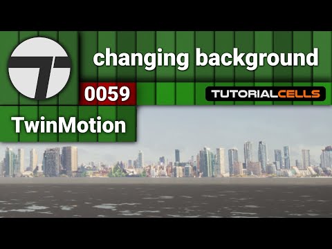 0059. changing background in twinmotion