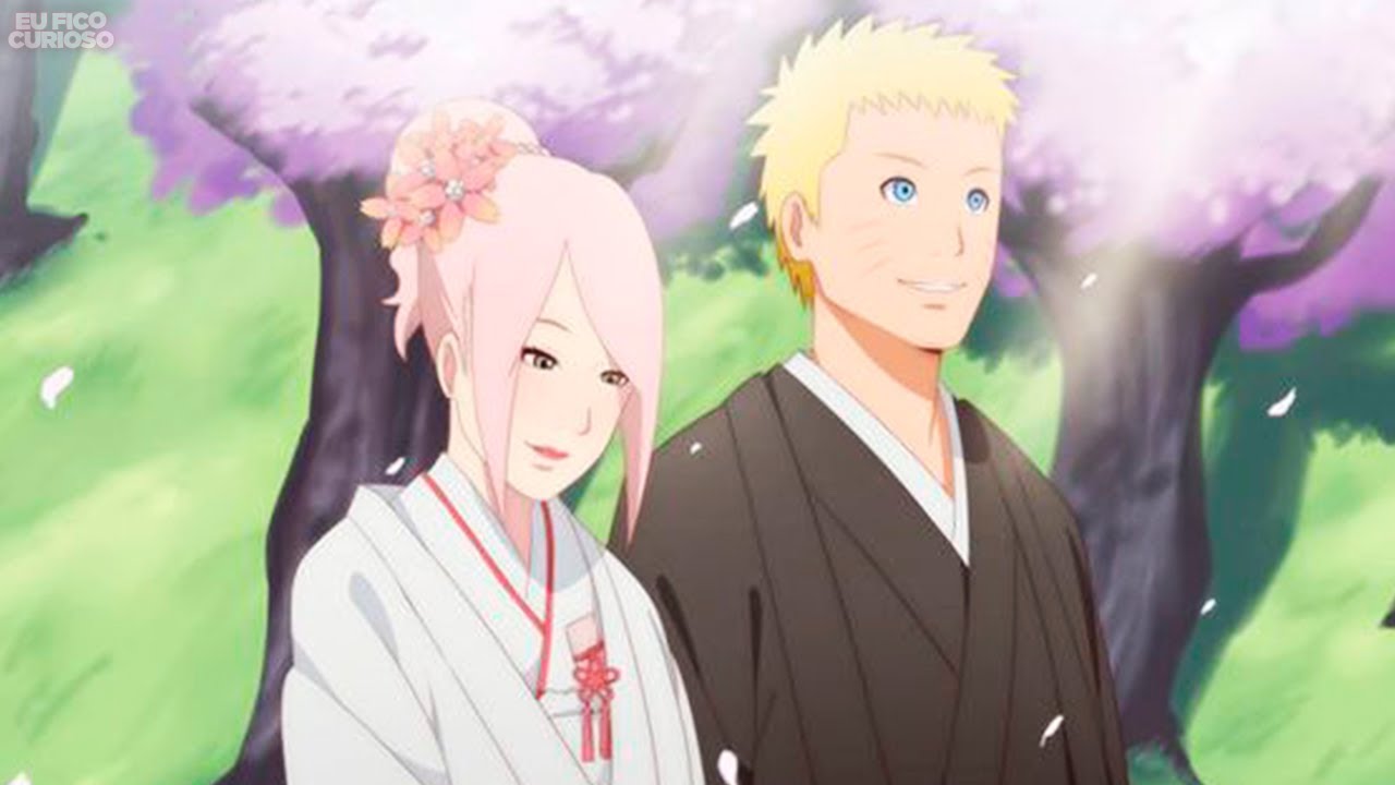 SASUKE E SAKURA CASAMENTO - Naruto Shippuden/Boruto 