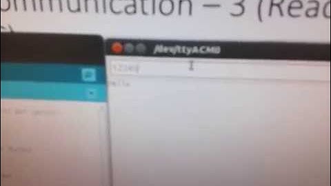 Serial Communication --3 Reading a String from PC