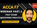 ACCA F7 - Webinar Part.3 | Perd Co. Consolidated Statement of Profit and Loss | Financial Reporting