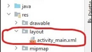 show layout activity main xml in android studio new version flamingo screenshot 4