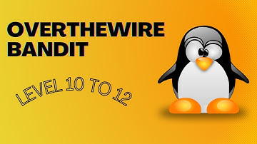 CTF Bandit Level 10 to 12 - Kali Linux [OverTheWire]