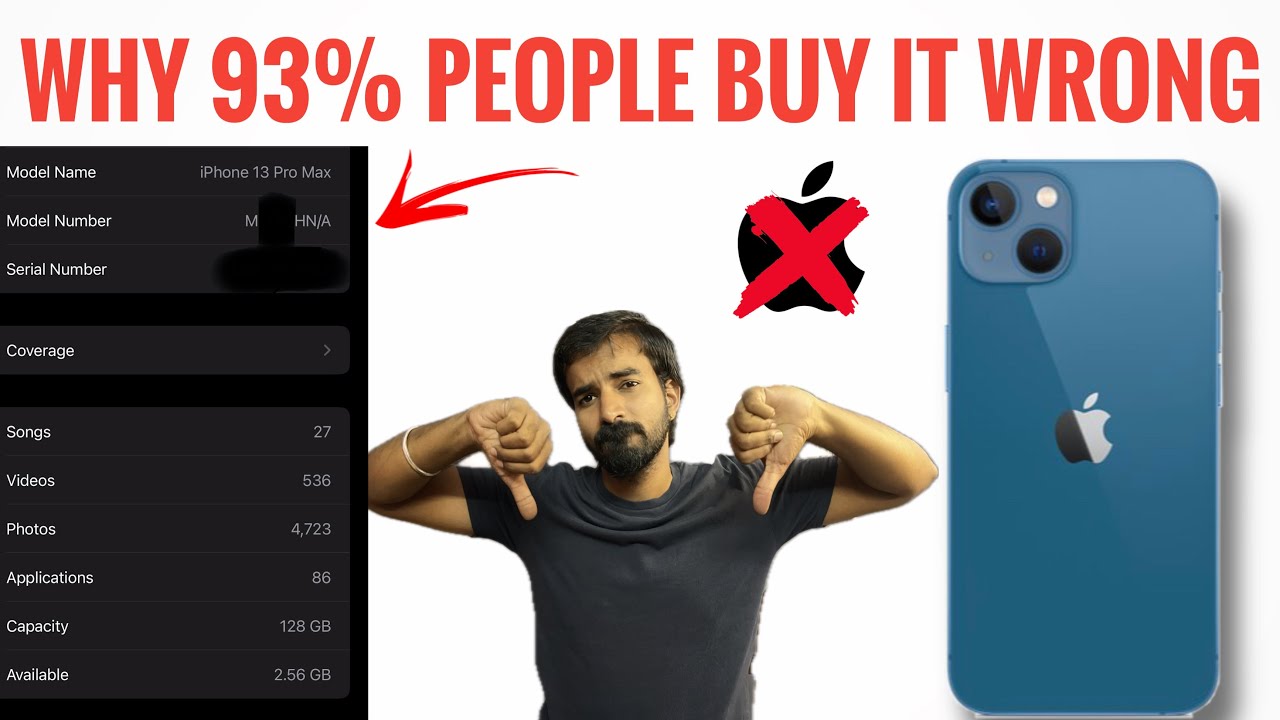 why 93% people BUY the WRONG iPhone | Things to CHECK before buying an ...