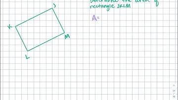 Area of a Rectangle on the Coordinate Plane