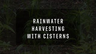 Rainwater Harvesting with Cisterns