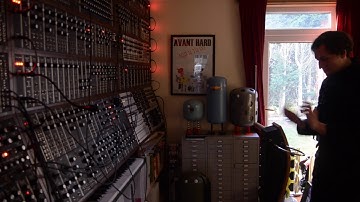 Theremin / modular synth / Ondomo gong speaker test