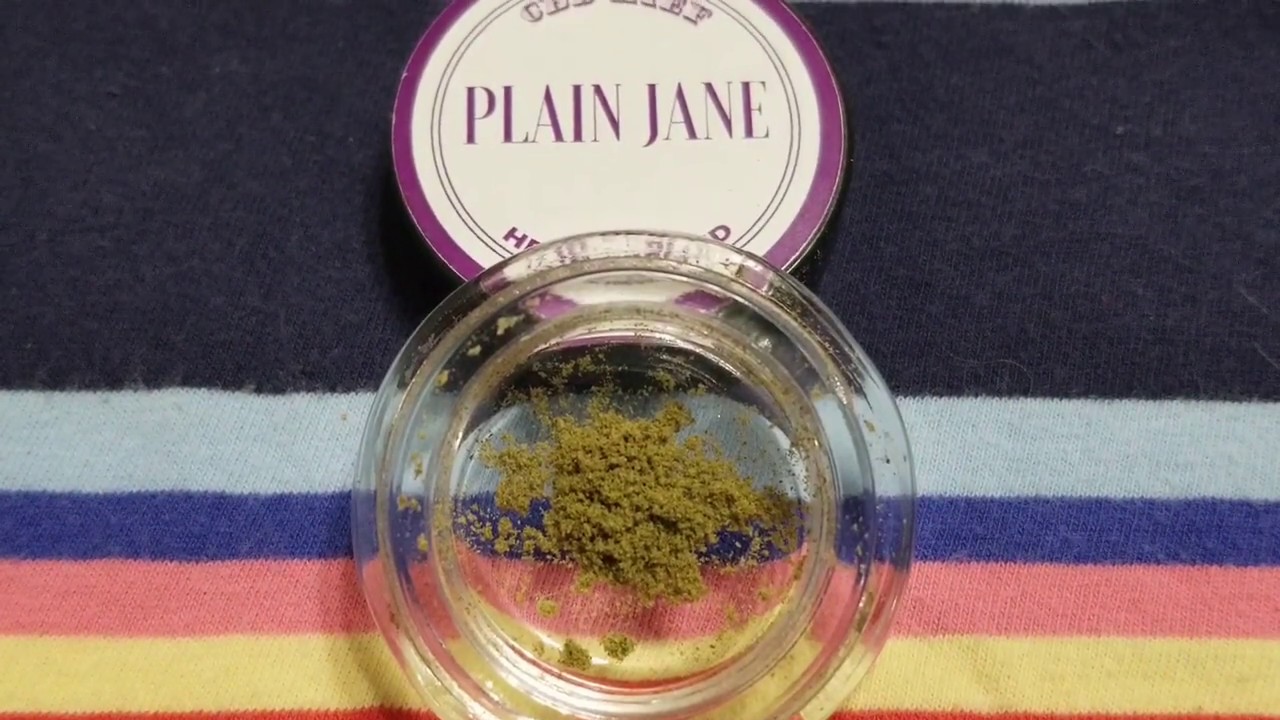 Best CBD 2020 - Plain Jane CBD Kief