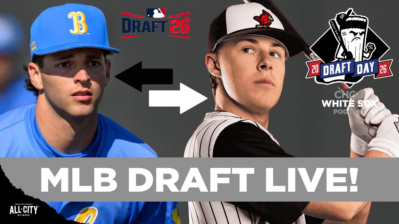 MLB DRAFT LIVE: Will the Chicago White Sox Select Roch Cholowsky or Grady Emerson? | CHGO White Sox