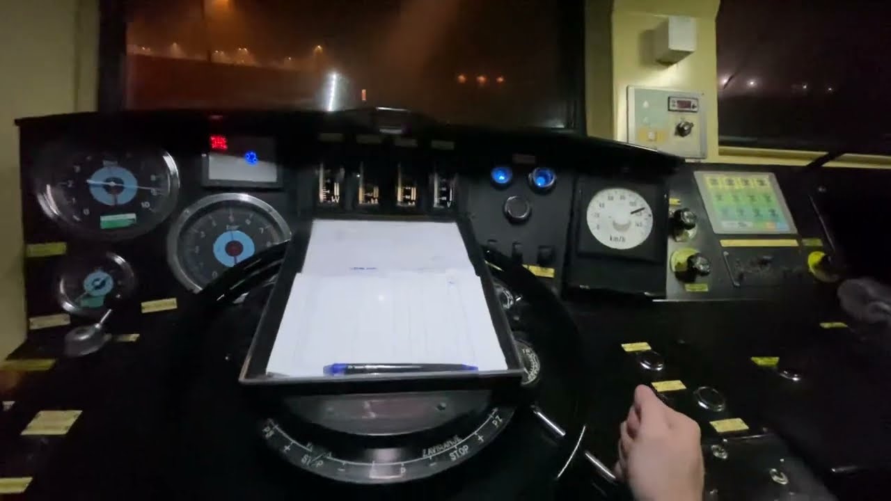 SŽ 363-018 “Brižita” departing from Ljubljana