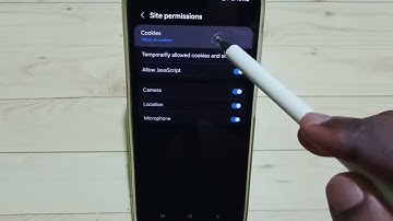 How to Enable / Disable Cookies on Samsung Internet
