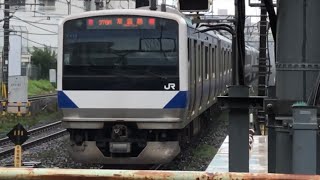 柏駅を発車するE531系0番台