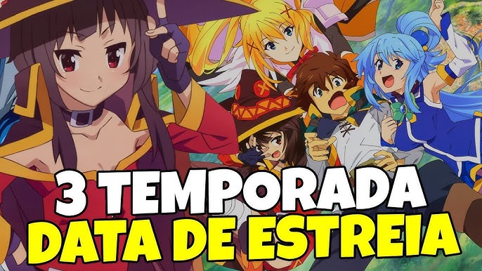 KONOSUBA PRÓXIMA TEMPORADA? (3ª TEMPORADA) 