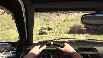 Grand Theft Auto V PS4 Driving and looping in the tunnel.