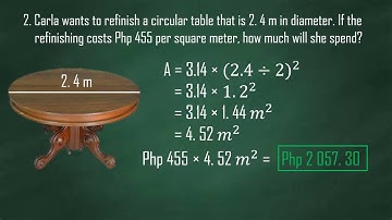 Solving Routine and Non-Routine Problems Involving the Area of a Circle