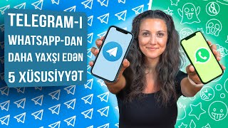 Telegram-ı  WhatsApp-dan daha yaxşı edən 5 xüsusiyyət | Tech-Help #126