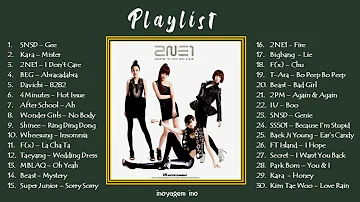 KPOP PLAYLIST 2009 (SNSD, KARA, 2PM, 2NE1, WONDER GIRLS ... )