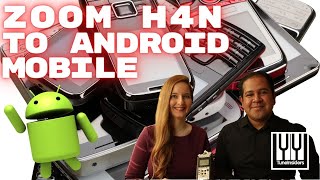 How to connect Zoom H4N to Android Mobile Devices | Zoom Skype screenshot 2