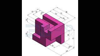 AutoCAD 3D Practice Tutorial | Step-by-Step Design for Beginners - 94 | Easy Method