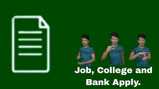 Job, College and Bank Apply. | India sign language. | isL | screenshot 2