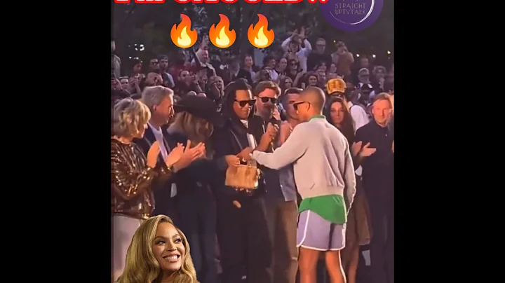 Pharrell Gifts Beyonce A Louis Vuitton Bag STRAIGHT Off The Runway At His Show In Paris