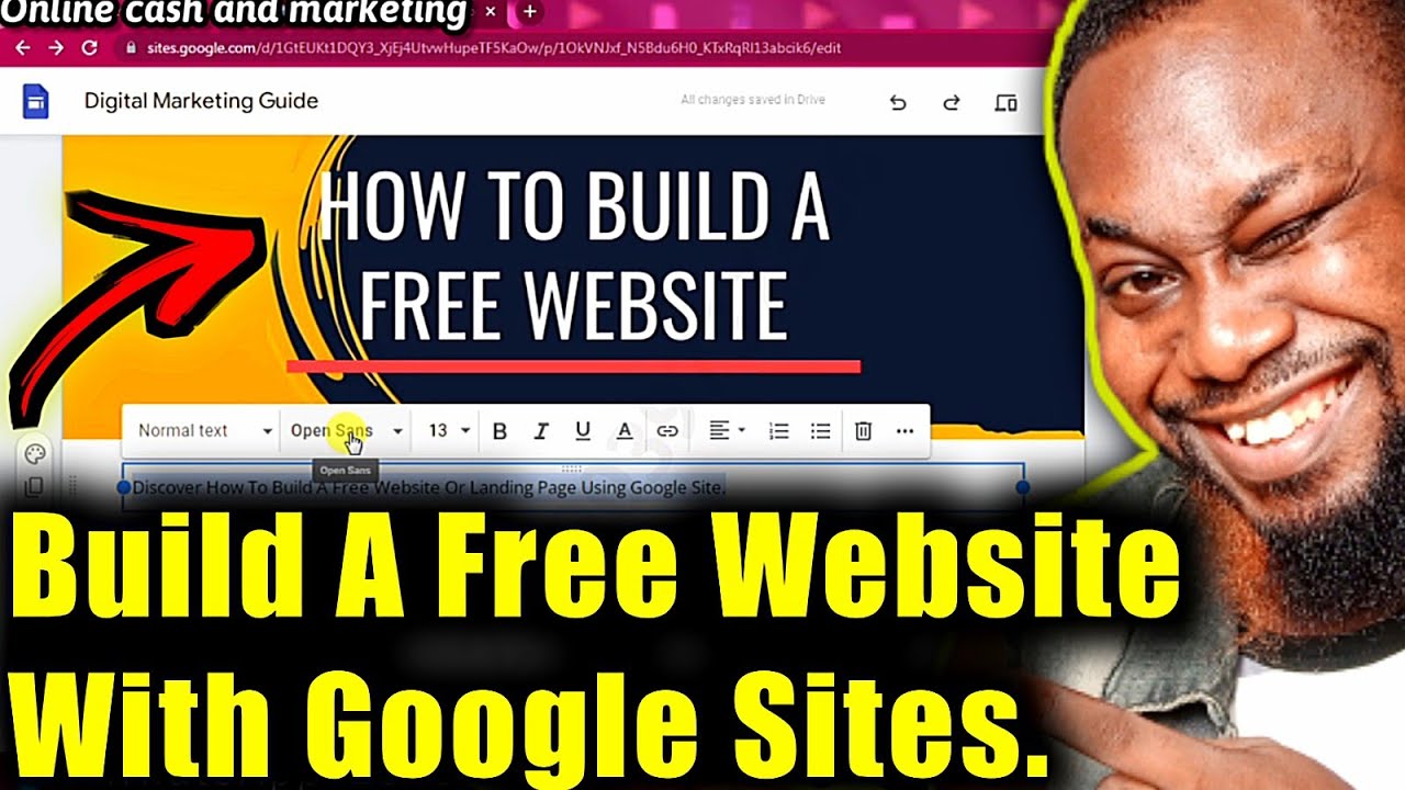 How To Create A Website For Free With Google Sites ,Create a landing ...