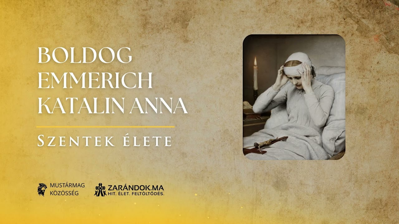 Boldog Emmerich Anna Katalin: A stigmák csendjében az üdvtörténet nyomában - Szentek élete