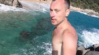 Beach Boys | Nudist Beaches & Crystal Clear Water, skinny dipping in Spain 2018