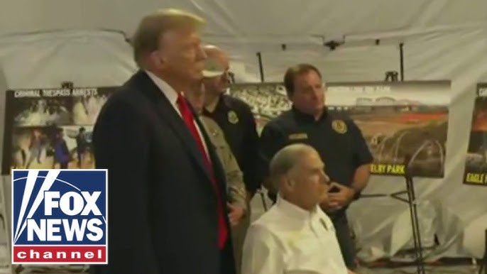 Unbelievable Trump Tours Southern Border With Texas Gov Abbott