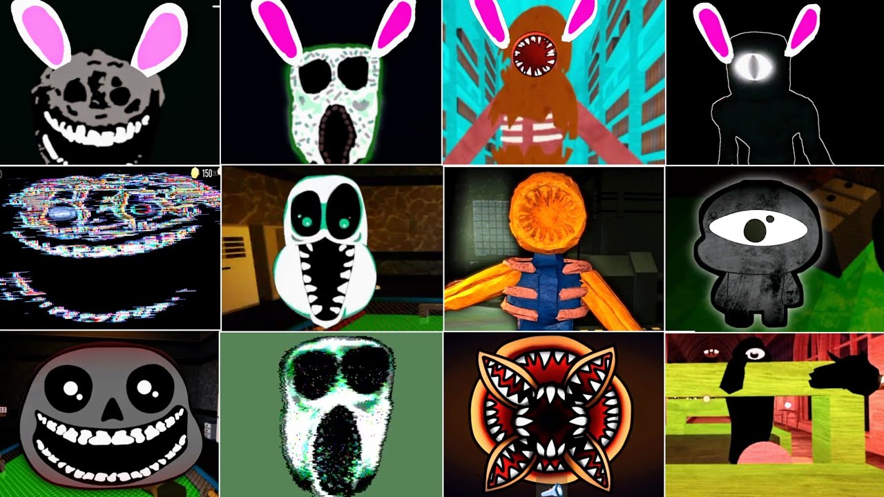 Doors Super Hard Vs Doors But Kawaii Floor 2 Vs Doors But Epic Easter