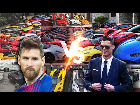 видео: CR7 cars VS Lionel Messi cars | 2021 | rare cars