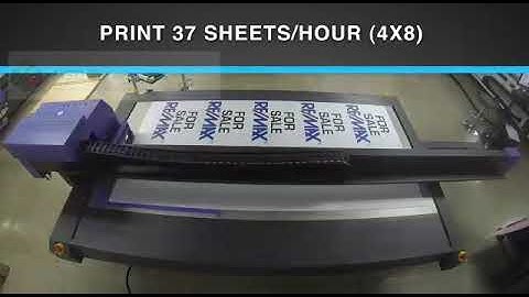 FLORA UV FLATBED PRINTER