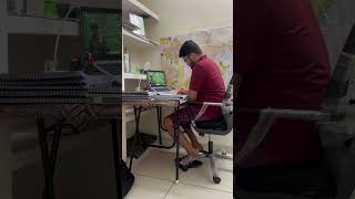 Study time after coming from office 📚