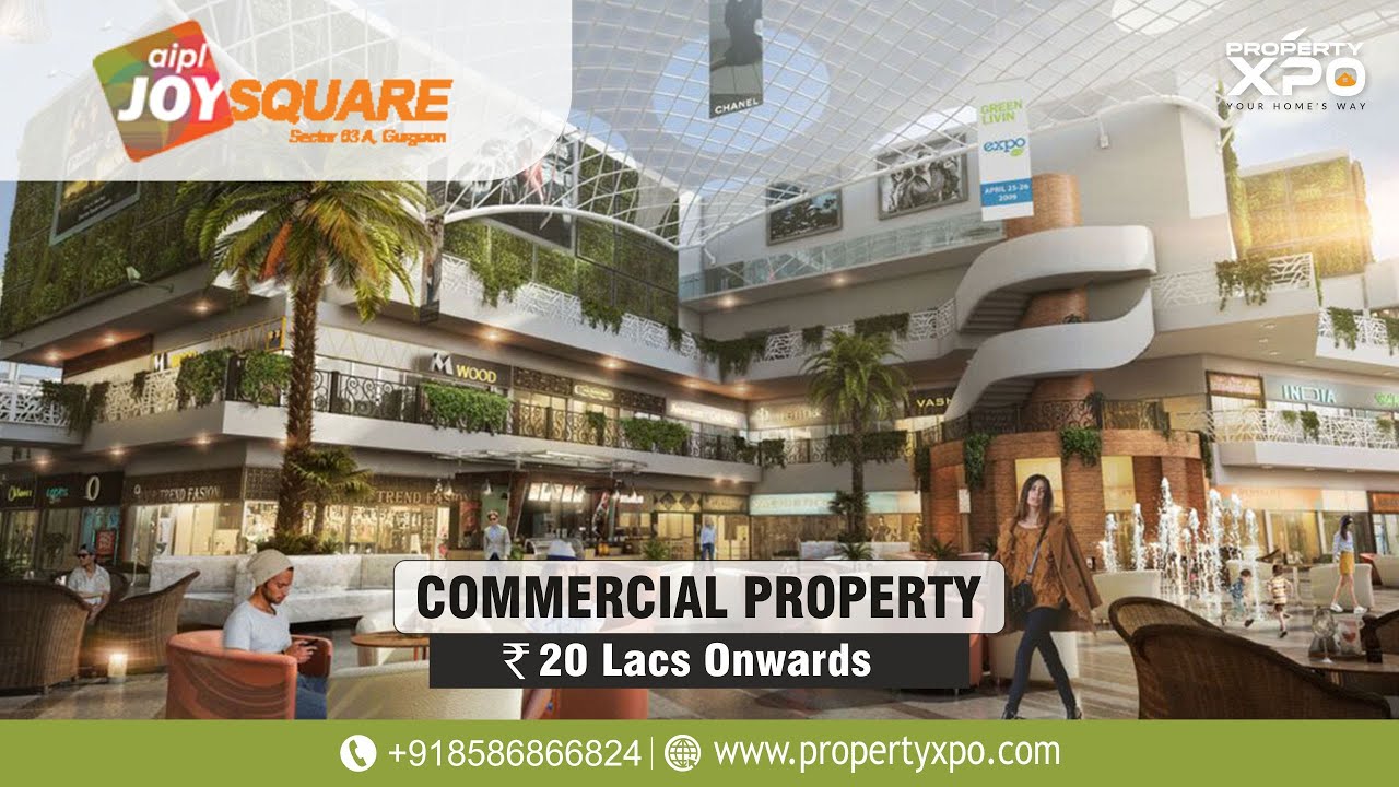 AIPL Joy Square -Retail Shop and Office Space -  Sector 63a Gurgaon