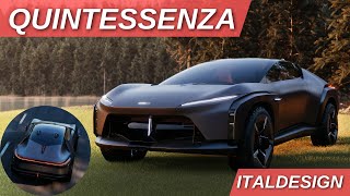 Italdesign Quintessenza : Une GT haute performance qui défit les conventions existantes