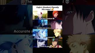 Like Sensei, Like Students! 🤣🔥 | JJK Meme | Gojo Satoru #jujutsukaisen #shorts