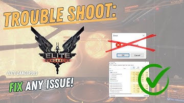 ELITE DANGEROUS – How to Fix Crashing, Lagging, Freezing, black screen…– Full Tutorial