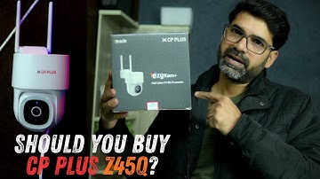 CP Plus Z45Q WiFi Camera Full Review 🔥 Live Demo + Night Vision Test | Should You Buy?