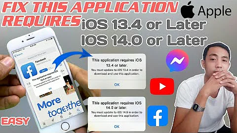 "Easy Fix: This Application Requires iOS 13.4 or 14.0 Later on iPhone 6 & other Older Devices!"