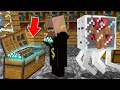 FAKİR GİZLİCE ZENGİN KÖYLÜYÜ İZLEDİ! (SANDIKTAKİ GİZLİ YER!) - Minecraft