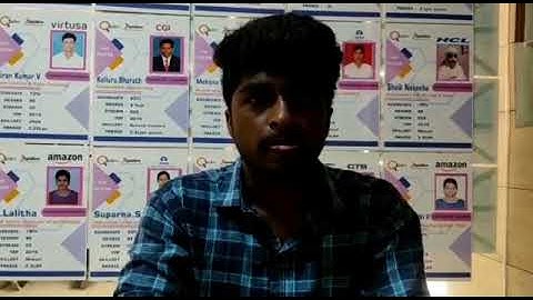 QSPIDERS VELACHERY | CONGRATULATION: Srirahunanthan.KC For Getting Placed as Associate Engineer