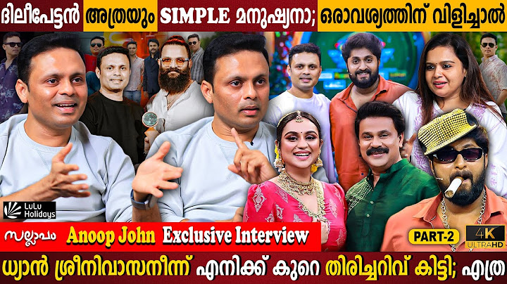 Shocking Experiences From Artists? | Anoop John Exclusive Pt.02 | Dileep & Dhyan | Milestone Makers