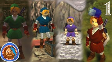 Four Ocarina Of Times All Mixed Together | Ocarina of Time 4 Swords Adventure Randomizer Part 1
