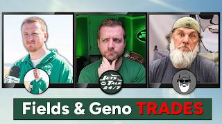 Fields &amp; Geno Trades + NFL Draft Outlook - Talkin Jets