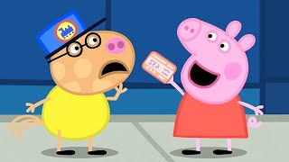 Cartoons für Kinder  Die Zugfahrt  Peppa Pig Deutsch Neue Folgen | Cartoons für Kinder