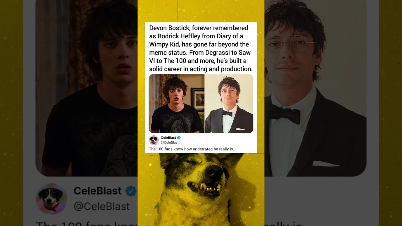 Devon Bostick, forever remembered as Rodrick Heffley from Diary of a Wimpy Kid, has gone far beyond