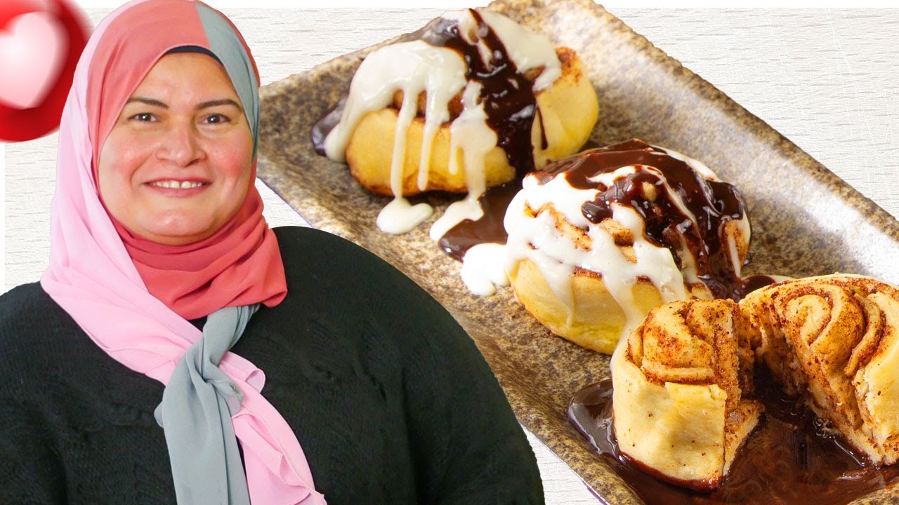 السينابون على الطريقة المصري من ايدين حورية حداد