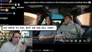Information xQc Reacts to Agent Speaking on Other Creators in the Streaming Space Stealing Ideas Guide