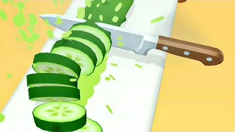 Perfect Slices ! Satisfying and Relaxing ASMR Slicing Game #5