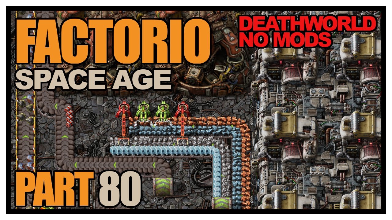 Factorio Space Age - Episode 80 - Will this even fly?! (Deathworld, no ...